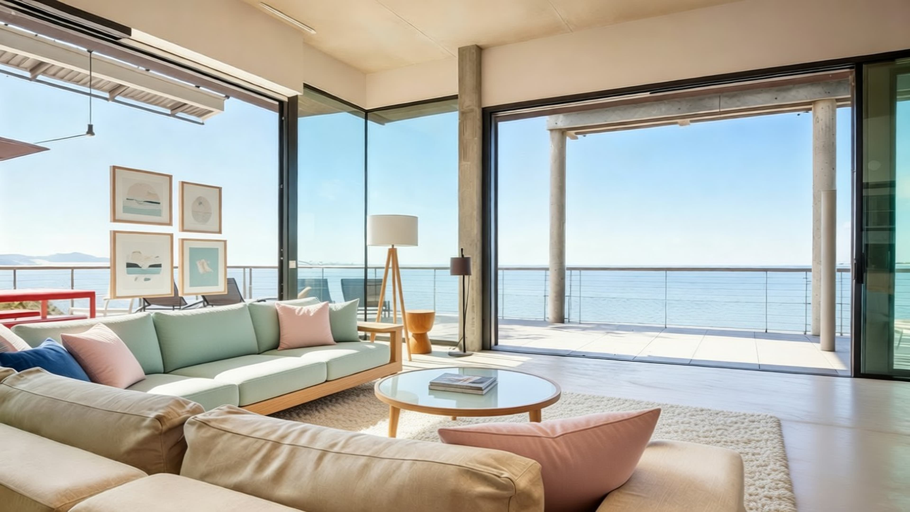 Virtual staging: show the idea and label the edit